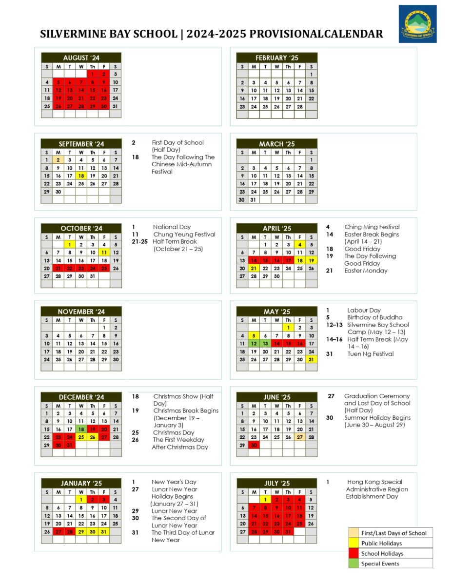 School Calendar 5